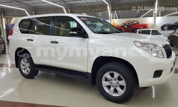သွင်းကုန် Toyota Prado White ကား Import - Dubai Ayeyarwady သွင်းကုန် Toyota Prado White ကား Import - Dubai Ayeyarwady