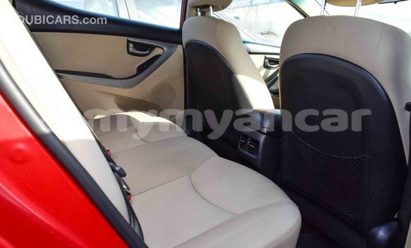 Buy Import Hyundai Elantra Red Car in Import - Dubai in Ayeyarwady Buy Import Hyundai Elantra Red Car in Import - Dubai in Ayeyarwady
