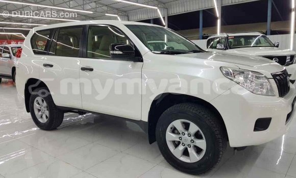 သွင်းကုန် Toyota Prado White ကား Import - Dubai Ayeyarwady သွင်းကုန် Toyota Prado White ကား Import - Dubai Ayeyarwady