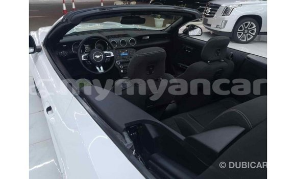 သွင်းကုန် Ford Mustang White ကား Import - Dubai Ayeyarwady သွင်းကုန် Ford Mustang White ကား Import - Dubai Ayeyarwady