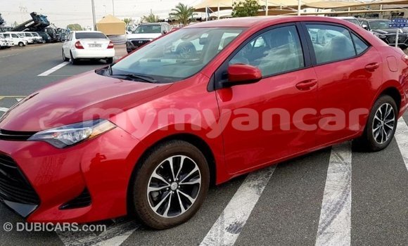 Buy Import Toyota Corolla Red Car in Import - Dubai in Ayeyarwady Buy Import Toyota Corolla Red Car in Import - Dubai in Ayeyarwady
