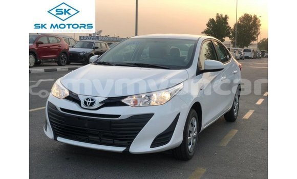 Buy Import Toyota Yaris White Car in Import - Dubai in Ayeyarwady