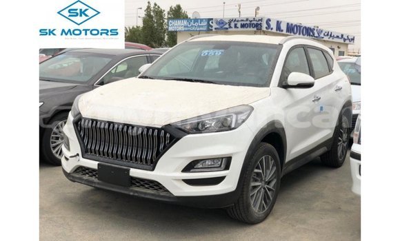 သွင်းကုန် Hyundai Tucson White ကား Import - Dubai Ayeyarwady