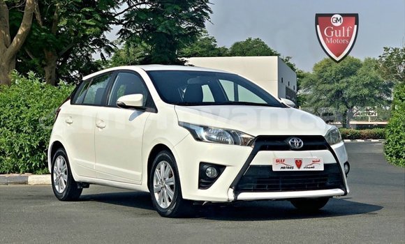 Buy Import Toyota Yaris White Car in Import - Dubai in Ayeyarwady