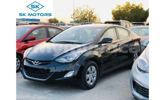 သွင်းကုန် Hyundai Elantra Black ကား Import - Dubai Ayeyarwady