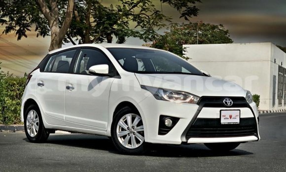 Buy Import Toyota Yaris White Car in Import - Dubai in Ayeyarwady