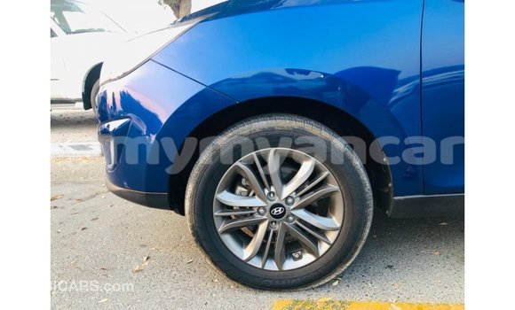သွင်းကုန် Hyundai Tucson Blue ကား Import - Dubai Ayeyarwady သွင်းကုန် Hyundai Tucson Blue ကား Import - Dubai Ayeyarwady