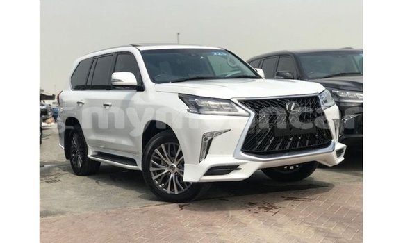 Buy Import Lexus LX White Car in Import - Dubai in Ayeyarwady