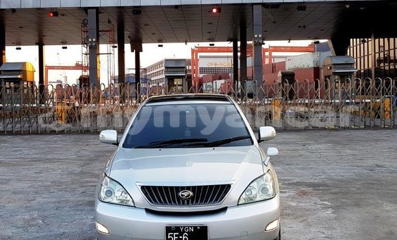 Buy Used Toyota Harrier Silver Car in Yangon in Yangon