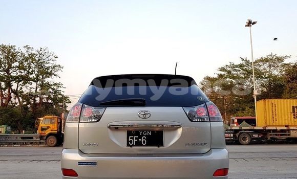 Buy Used Toyota Harrier Silver Car in Yangon in Yangon Buy Used Toyota Harrier Silver Car in Yangon in Yangon
