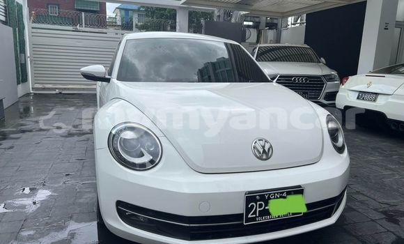 Buy Used Volkswagen Beetle White Car in Myanaung in Ayeyarwady Buy Used Volkswagen Beetle White Car in Myanaung in Ayeyarwady