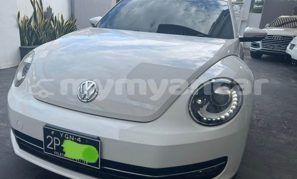 Buy Used Volkswagen Beetle White Car in Myanaung in Ayeyarwady Buy Used Volkswagen Beetle White Car in Myanaung in Ayeyarwady