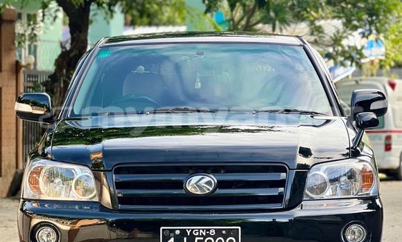Buy Used Toyota Kluger Black Car in Yangon in Yangon