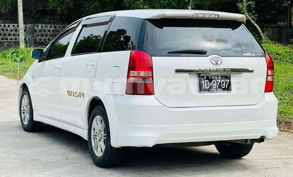 Buy Used Toyota Wish White Car in Chauk in Magway Buy Used Toyota Wish White Car in Chauk in Magway
