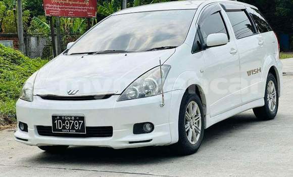 Buy Used Toyota Wish White Car in Chauk in Magway Buy Used Toyota Wish White Car in Chauk in Magway