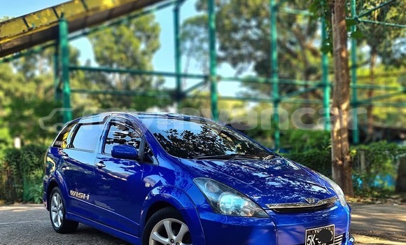 Buy Used Toyota Wish Blue Car in Chauk in Magway Buy Used Toyota Wish Blue Car in Chauk in Magway