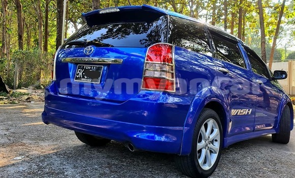 Buy Used Toyota Wish Blue Car in Chauk in Magway Buy Used Toyota Wish Blue Car in Chauk in Magway