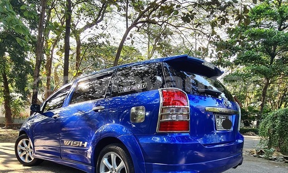 Buy Used Toyota Wish Blue Car in Chauk in Magway Buy Used Toyota Wish Blue Car in Chauk in Magway