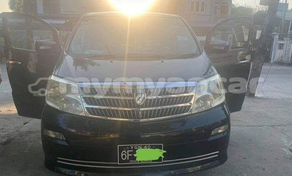 Buy Used Toyota Alphard Black Car in Banmo in Kachin Buy Used Toyota Alphard Black Car in Banmo in Kachin