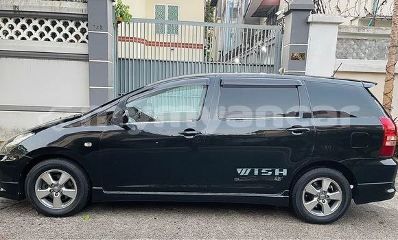 Buy Used Toyota Wish Black Car in Banmo in Kachin Buy Used Toyota Wish Black Car in Banmo in Kachin