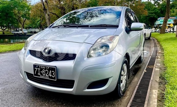 Buy Used Toyota Vitz White Car in Banmo in Kachin