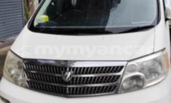 Buy Used Toyota Alphard White Car in Yangon in Yangon