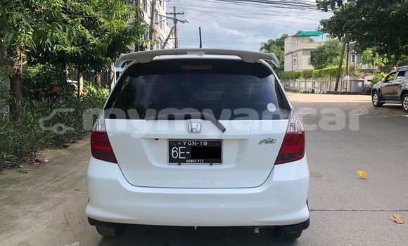 Buy Used Honda FIT White Car in Chauk in Magway Buy Used Honda FIT White Car in Chauk in Magway