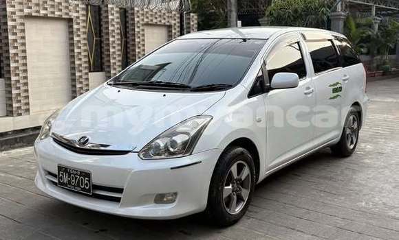 Buy Used Toyota Wish White Car in Dawei in Tanintharyi