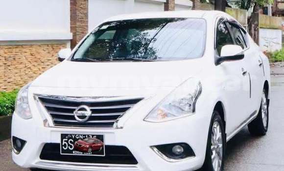 Buy Used Nissan Sunny White Car in Allanmyo in Magway