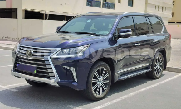 Buy Used Lexus LX 570 Blue Car in Yangon in Yangon