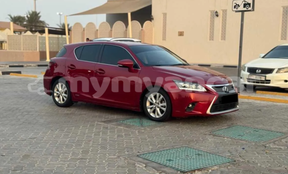 Buy Used Lexus CT Red Car in Yangon in Yangon