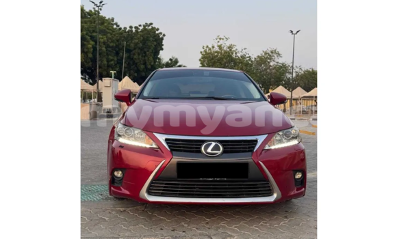 အသုံးပြုခံ့ Lexus CT Red ကား Yangon Yangon အသုံးပြုခံ့ Lexus CT Red ကား Yangon Yangon