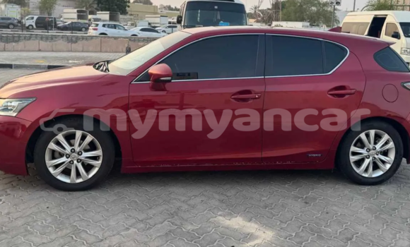 အသုံးပြုခံ့ Lexus CT Red ကား Yangon Yangon အသုံးပြုခံ့ Lexus CT Red ကား Yangon Yangon