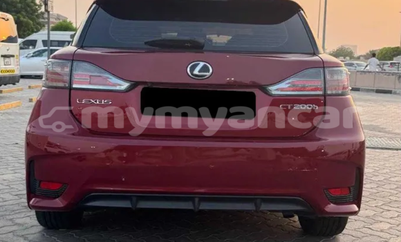 အသုံးပြုခံ့ Lexus CT Red ကား Yangon Yangon အသုံးပြုခံ့ Lexus CT Red ကား Yangon Yangon