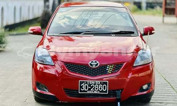 Buy Used Toyota Belta Red Car in Allanmyo in Magway Buy Used Toyota Belta Red Car in Allanmyo in Magway