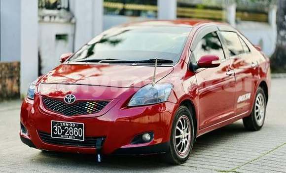 Buy Used Toyota Belta Red Car in Allanmyo in Magway Buy Used Toyota Belta Red Car in Allanmyo in Magway