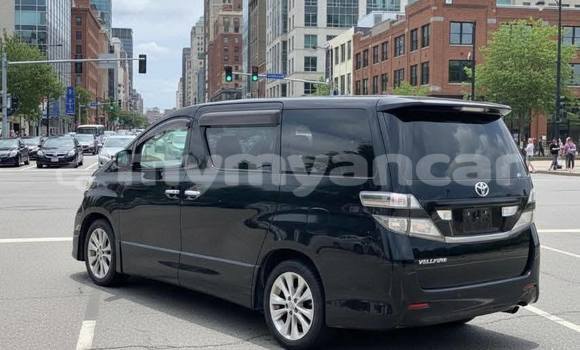 Buy Used Toyota Vellfire Black Car in Chauk in Magway Buy Used Toyota Vellfire Black Car in Chauk in Magway