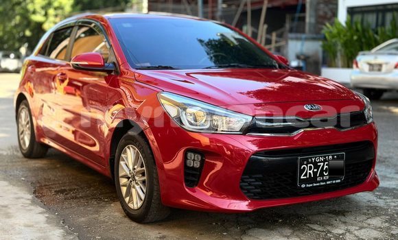 Buy Used Kia Rio Red Car in Bogale in Ayeyarwady