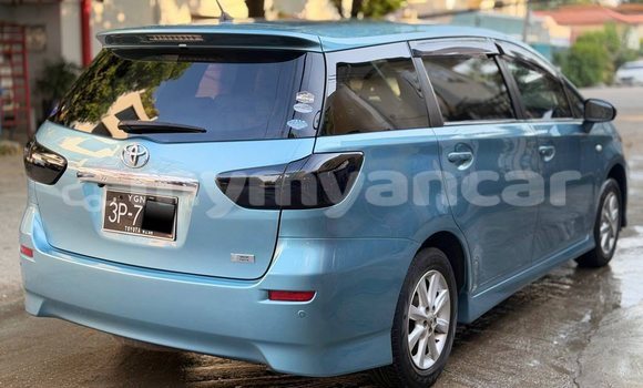 Buy Used Toyota Wish Blue Car in Banmo in Kachin Buy Used Toyota Wish Blue Car in Banmo in Kachin