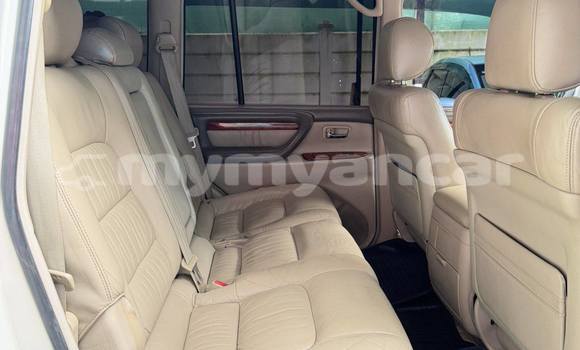 Buy Used Toyota Land Cruiser White Car in Falam in Chin Buy Used Toyota Land Cruiser White Car in Falam in Chin