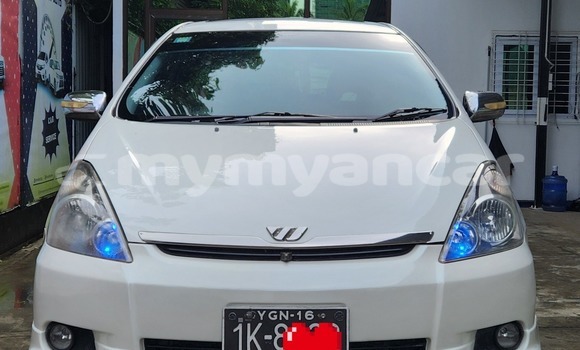 Buy Used Toyota Wish White Car in Kayan in Yangon Buy Used Toyota Wish White Car in Kayan in Yangon