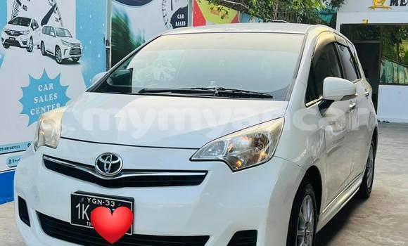 Buy Used Toyota Ractis White Car in Dawei in Tanintharyi Buy Used Toyota Ractis White Car in Dawei in Tanintharyi