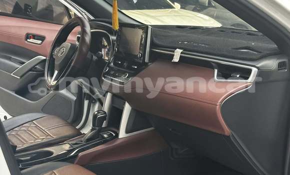 Buy Used Toyota Corolla Cross White Car in Chauk in Magway Buy Used Toyota Corolla Cross White Car in Chauk in Magway