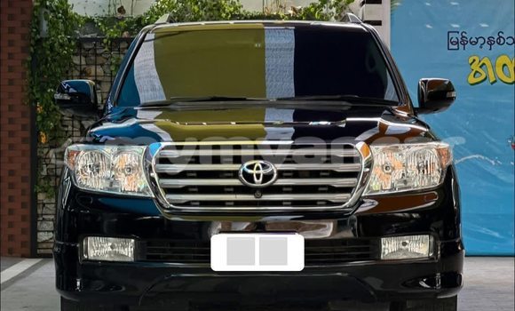 Buy Used Toyota Land Cruiser Black Car in Chauk in Magway