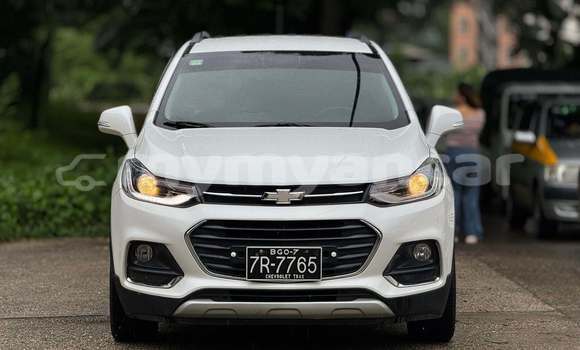 Buy Used Chevrolet Tracker White Car in Katha in Sagaing