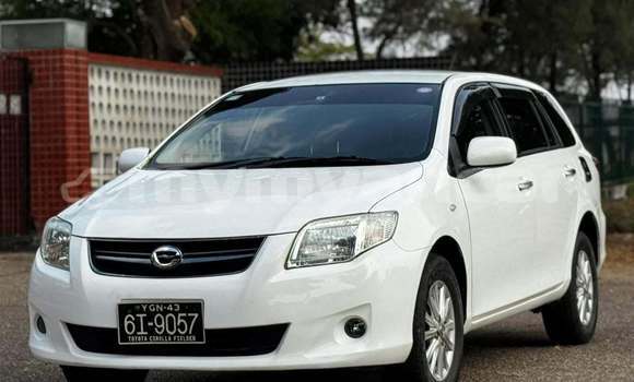 အသုံးပြုခံ့ Toyota Vitz White ကား Bago Bago အသုံးပြုခံ့ Toyota Vitz White ကား Bago Bago