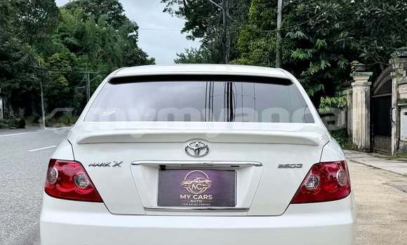 Buy Used Toyota Mark X White Car in Falam in Chin Buy Used Toyota Mark X White Car in Falam in Chin