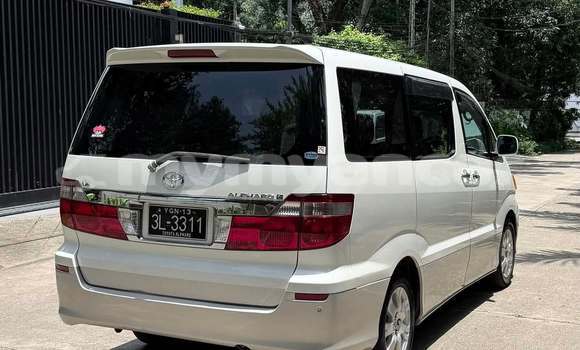 Buy Used Toyota Alphard White Car in Banmo in Kachin Buy Used Toyota Alphard White Car in Banmo in Kachin