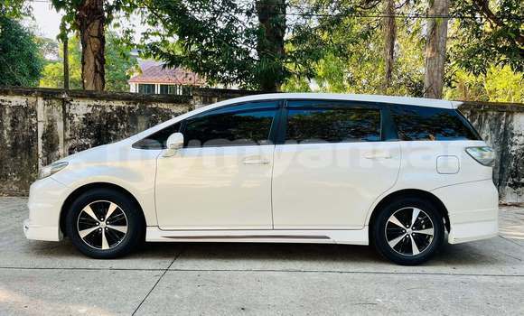 Buy Used Toyota Wish White Car in Bogale in Ayeyarwady