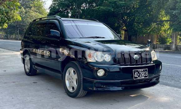 Buy Used Toyota Kluger Black Car in Chauk in Magway